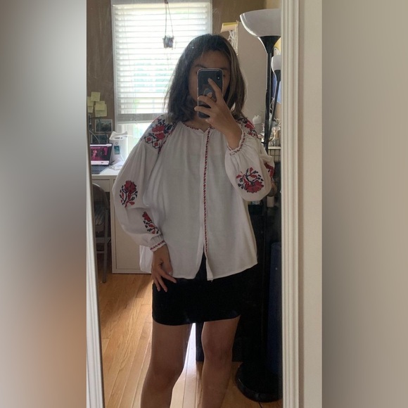 Bohemian Long Sleeves Shirt - Picture 1 of 3